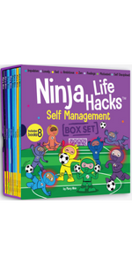 ninja book set series Mary nhin diane Alber a little spot Jennifer jones on strike book set plush