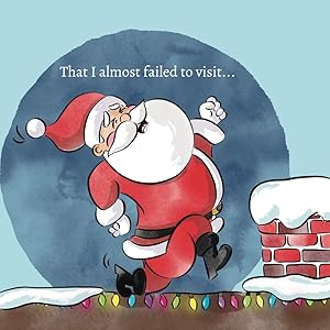 Santa delivering presents
