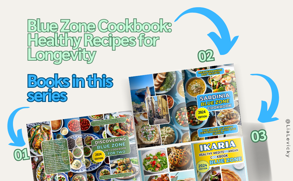 Blue Zone Ikaria Healthy Mediterranean Cookbook Greek