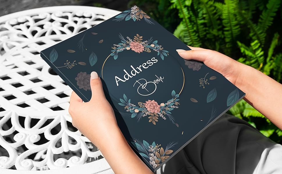 Address Book Large Print Address Book with Tabs, More than 300 Entry