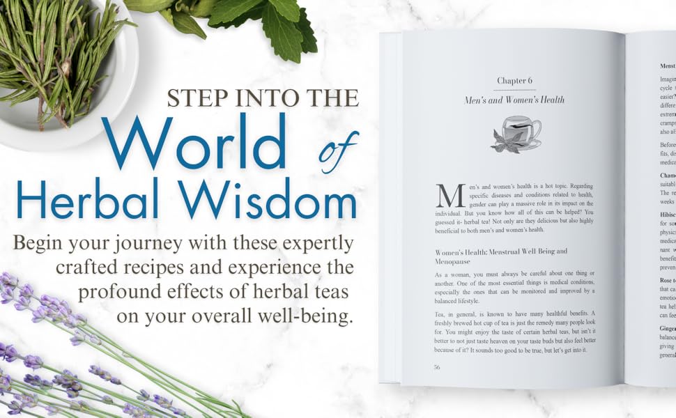 herbal tea recipe book, herbal tea book, herbal tea, natural remedy, natural remedy book, herbalism