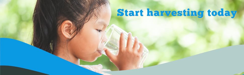 Start harvesting rainwater today