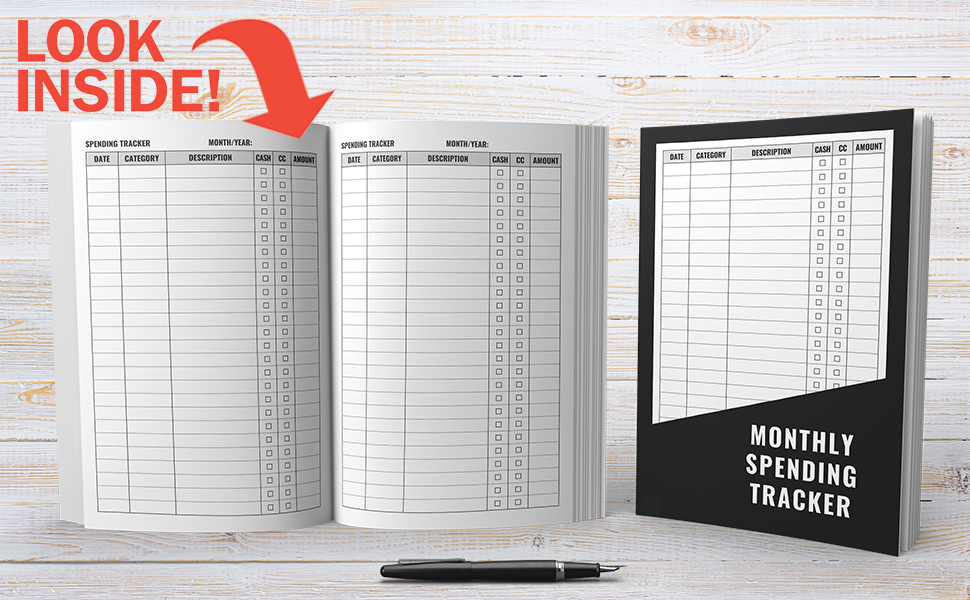 Spending Tracker Log Book
