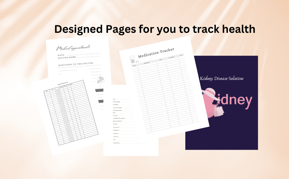 Pages to track your health