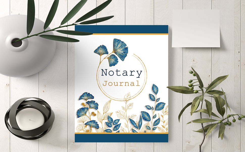 Notary Journal Notary Public Log Book with 300 Entries for Notarial