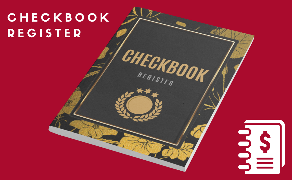 Checkbook Register Large Ledger to Record Your Small Business and