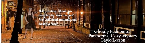 town street at night, flapper ghost