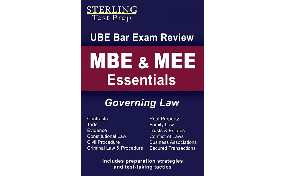 MBE & MEE Essentials Governing Law for UBE Bar Exam Review Prep