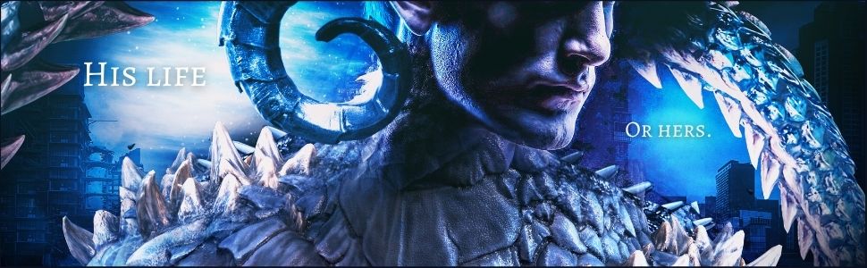 Dragon image featuring text "his life or hers" 