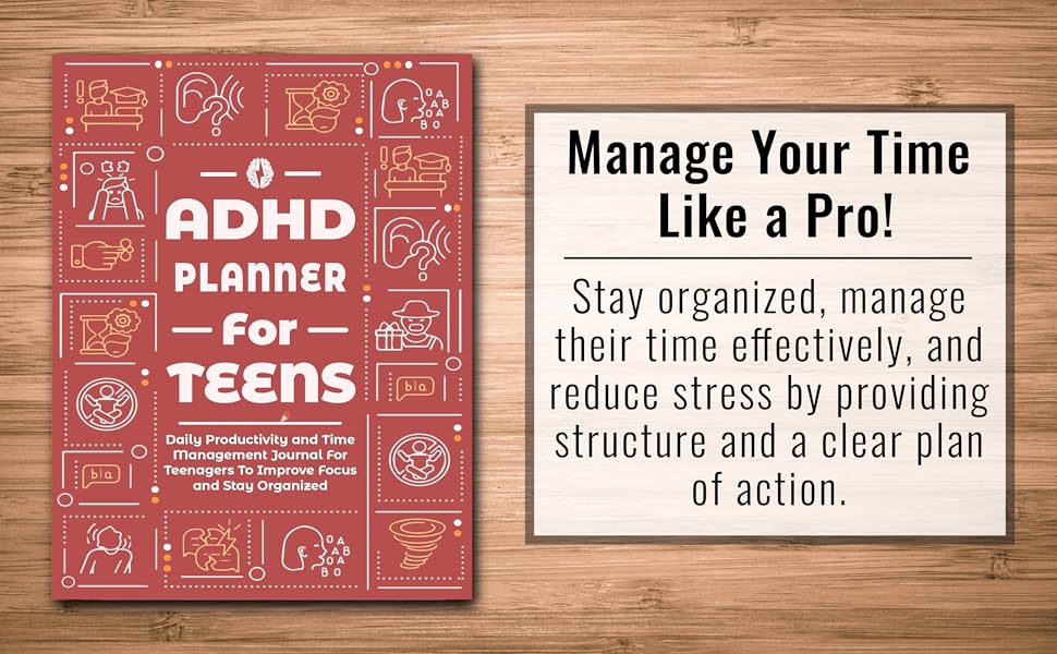 ADHD planner for Teens Image1