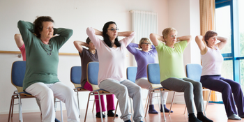 Chair yoga for seniors