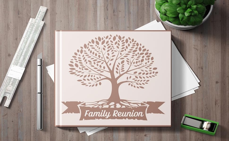 Family Reunion Guest Book Family Reunion Memory Book for
