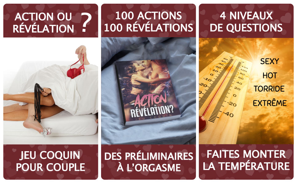 100 défis action ou vérité de soft à hard - le jeu coquin pour soirée de  couple : Collectif - 2322273104 - Livres de Jeux et Escape Game