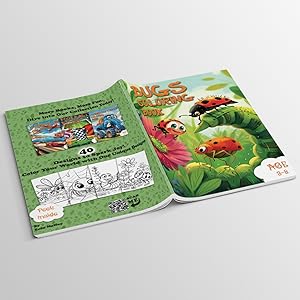 Bugs Colouring Book for Kids