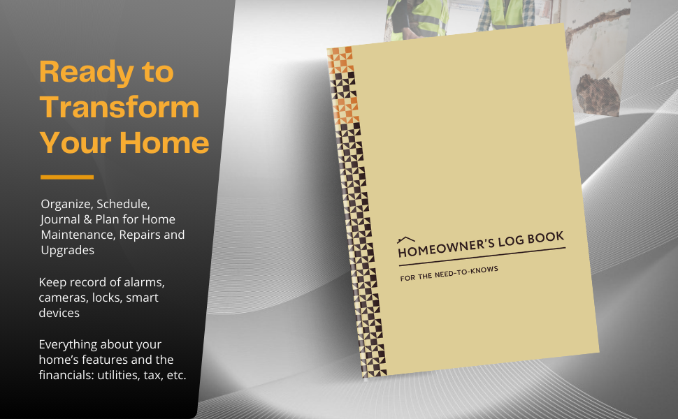 Homeowner's log book