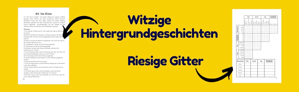 Logicals für Erwachsene: von leicht bis teuflisch schwer (Logicals