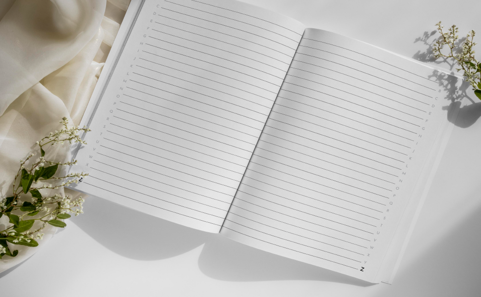Alphabetical Notebook A6 A To Z Notebook. A6 Alphabetical AZ Index