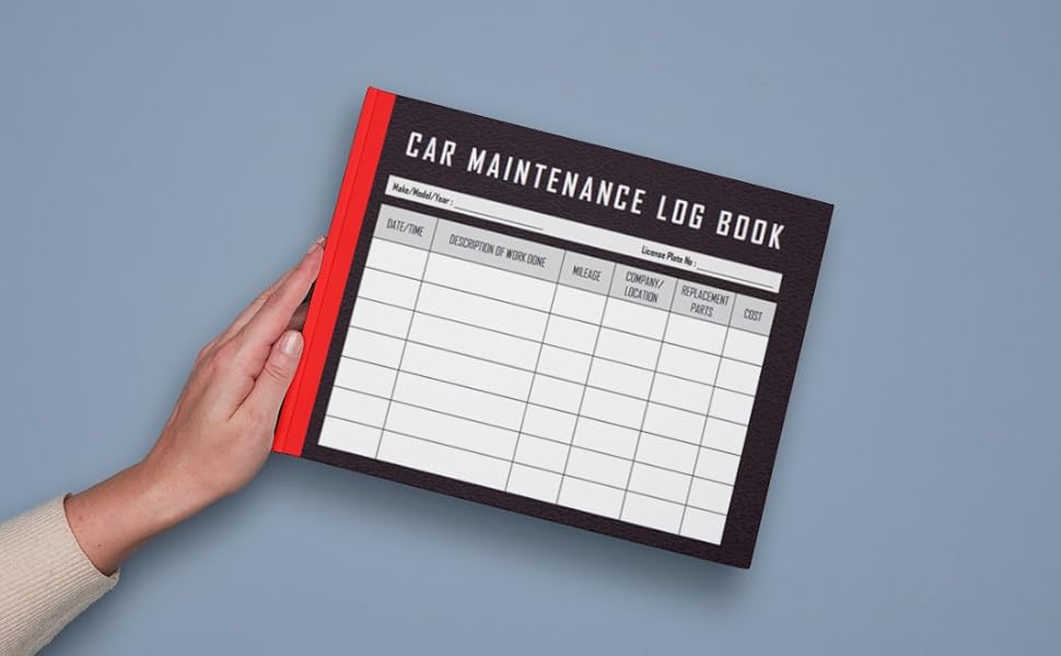 Car Maintenance Log Book Maintenance log book vehicle maintenance
