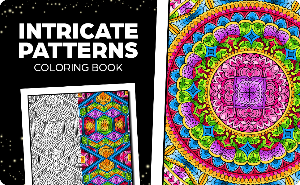 intricate patterns coloring book