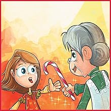 My Gram gives me a candy cane and that’s when it gets tricky.