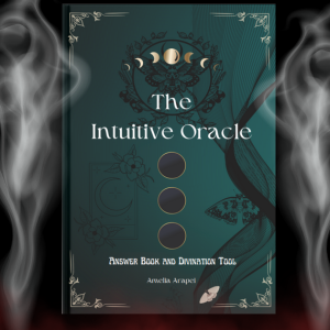 book cover with smoke