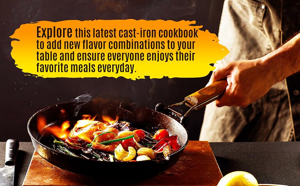 Cast Iron Cookbook with Pictures Simple Cast Iron Skillet & Dutch Oven