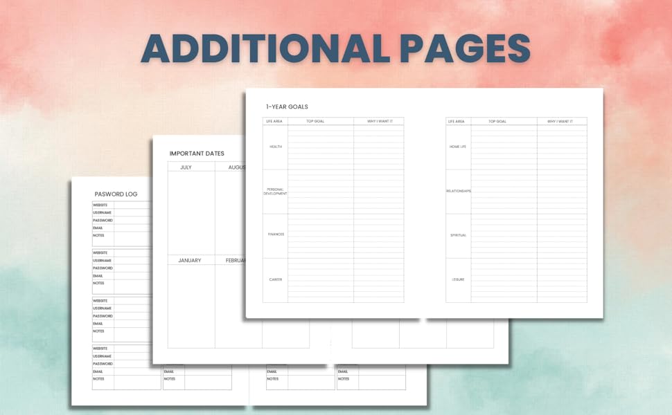 2023 Daily Diary One Page Per Day 2023 Diary with the Large Daily