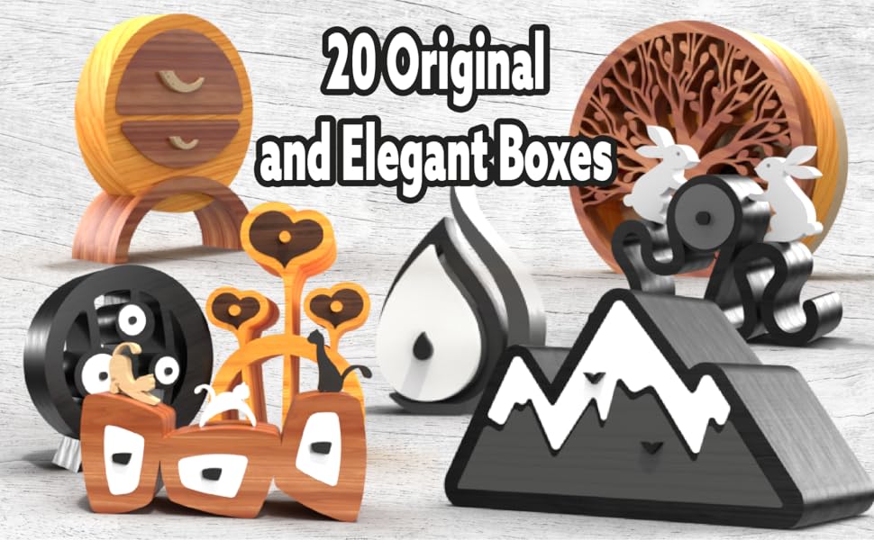 Scroll saw patterns 20 Boxes: Patterns for the scroll saw, original and ...