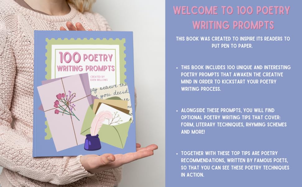 100 Poetry Writing Prompts Poem ideas, writing tips, and creative