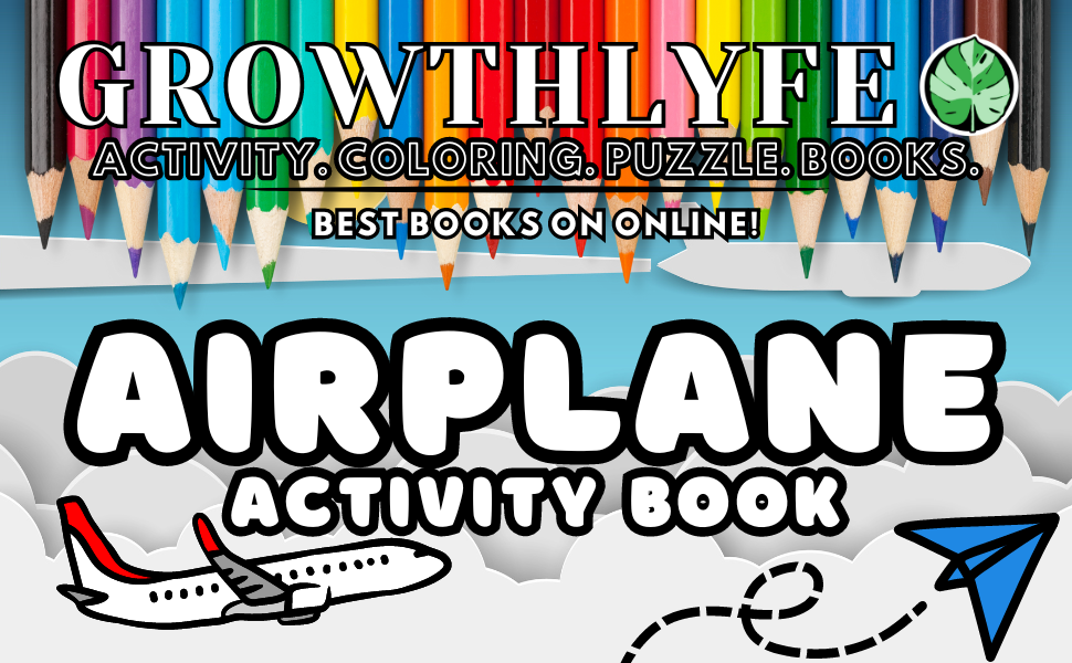 2024 activity book for kids , airplane activity book for kids ages 4-8 , activity books for kids