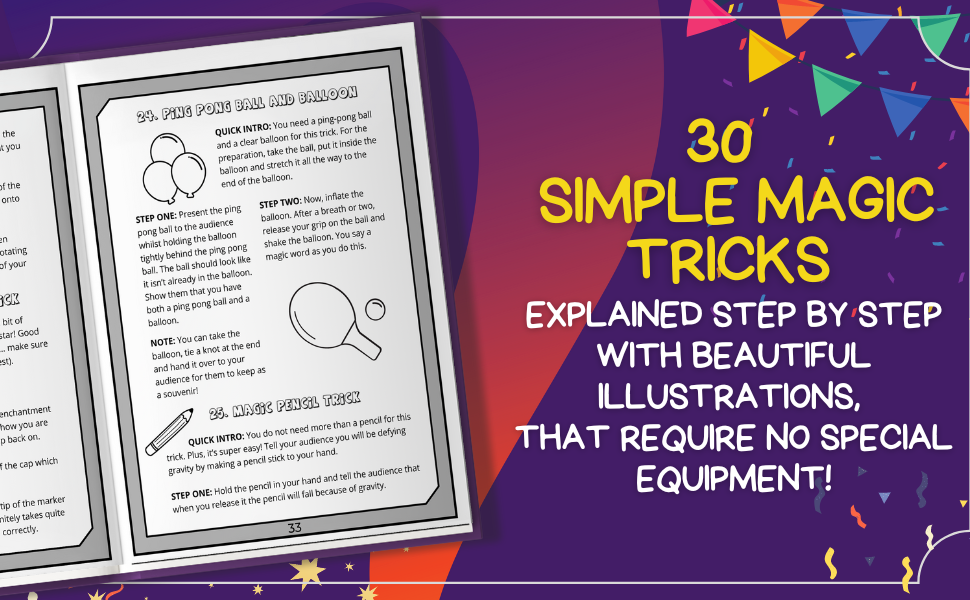 The Big Book of Magic Tricks for Kids Using Everyday Objects Easy Step