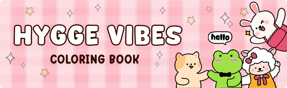 Hygge Vibes Coloring Book