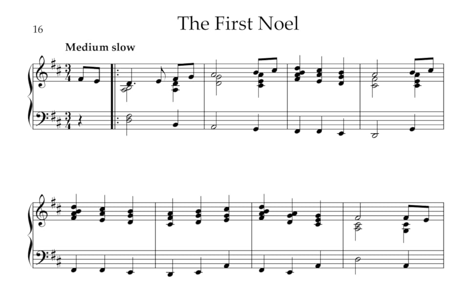 Christmas Jazz Piano Sheet Music Easy to Play Jazz Arrangements of