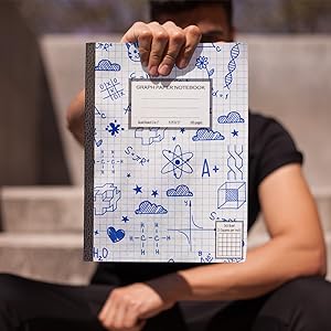 nova studio graph paper quadrille ruled quad ruled 5x5 4x4 squares per inch journal composition