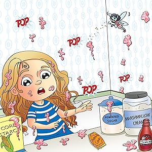 Sage has made a big slime mess. But you can keep the mess in the book and enjoy slime anyway