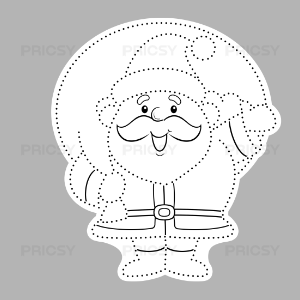 Prickelbilder Weihnachten: Basteln Weihnachten für Kinder ab 3 Jahren