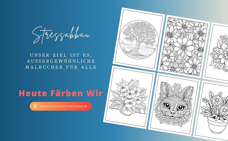 Entspannung pur: Malbücher für Erwachsene – Kreativität entdecken und Stress abbauen!