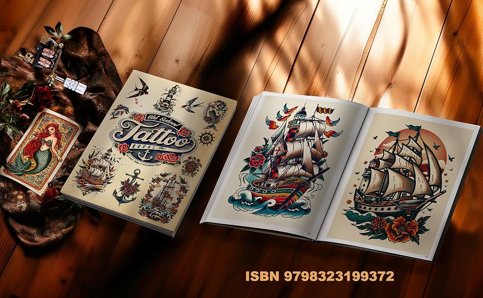 洋書 VINTAGE TATTOOS: The Book of Old-School Amazon.com: Old School Tattoo Naval. Vol.1 Old School