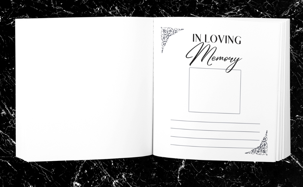 Always Loved Never Forever Missed Guest Book For Funeral. A