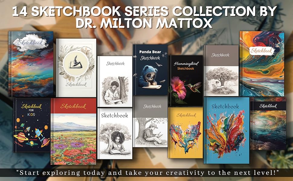 Sketchbook Notebook suitable for drawing, writing