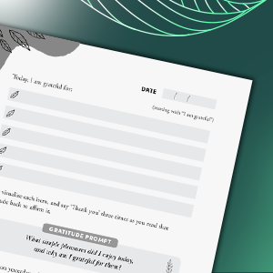 daily gratitude, gratitude journal young woman, 5 minute gratitude, 