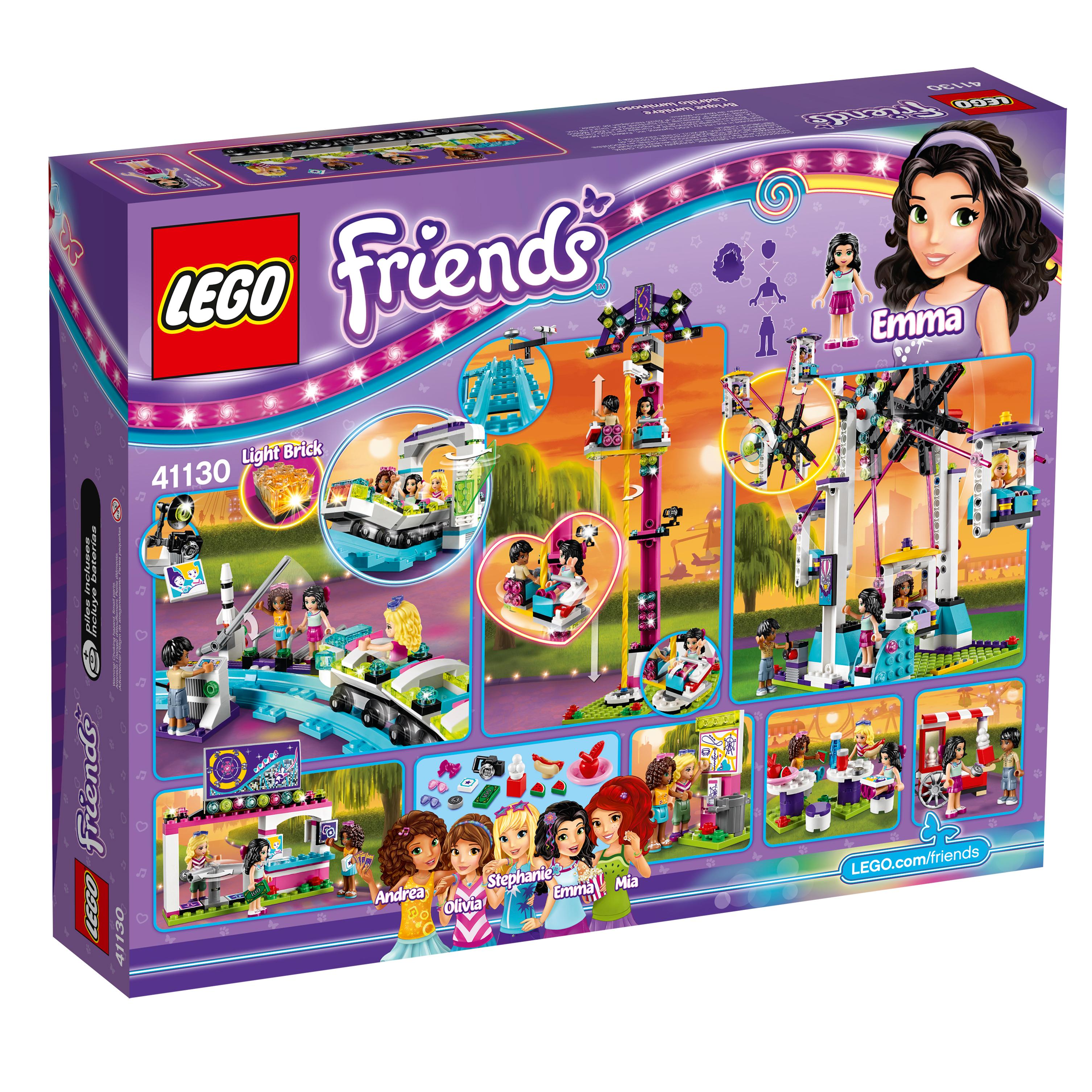 LEGO Friends Amusement Park Roller Coaster 41130 Toy for Girls and Boys