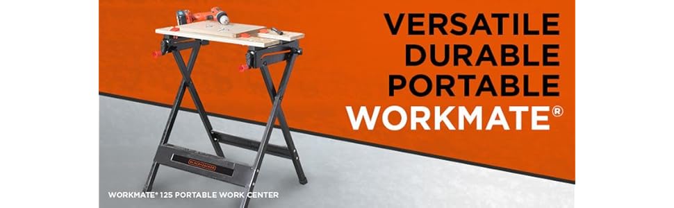 BLACK+DECKER Workmate Portable Workbench, 350-Pound