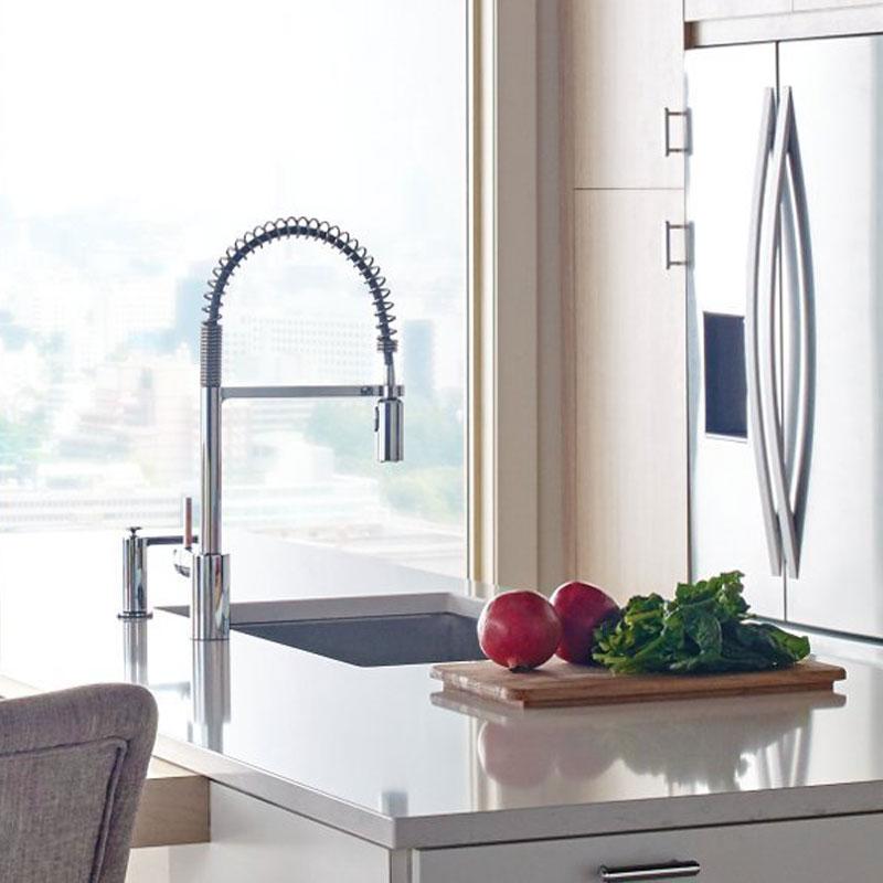 Moen Almond Kitchen Faucet – Juameno.com