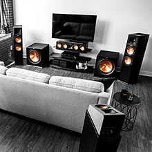 Klipsch RP140SA Black (Pr.) Add-on Dolby Atmos Height ... polk audio powered subwoofer wiring 