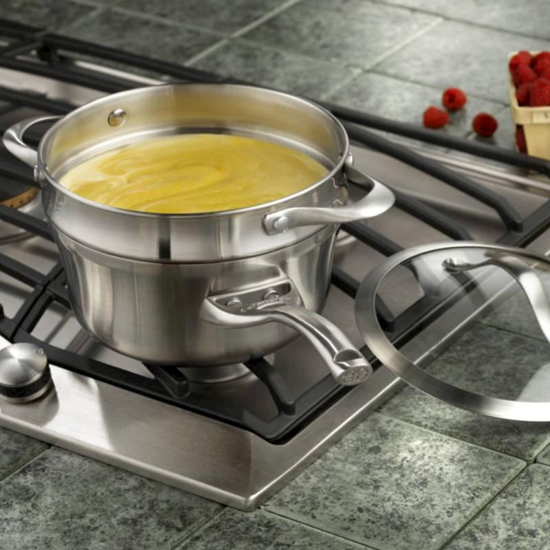 Calphalon Contemporary Stainless Steel 21/2Quart Sauce and Double