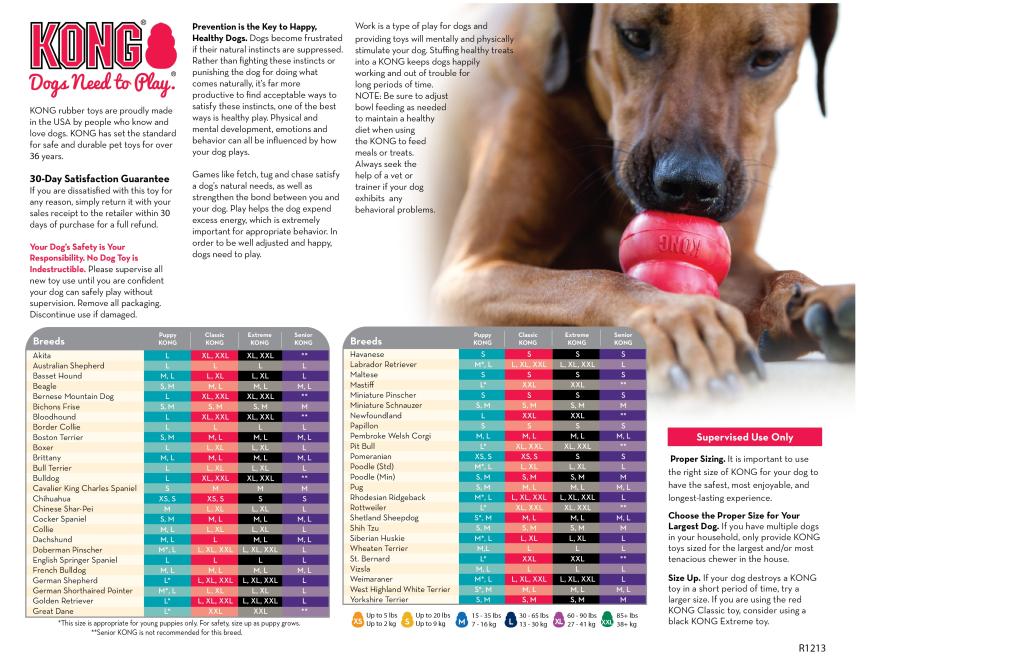 Buy Kong Classic Dog Toy (Large) Online at Low Prices in India Amazon.in