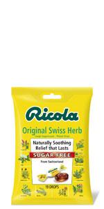 Sugar Free Swiss Herb Throat Drops