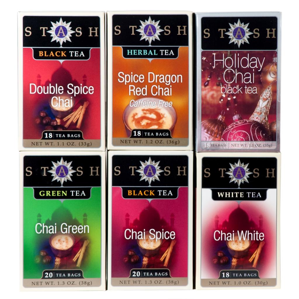 Stash Tea Double Spice Chai Black Tea, 18 Count Tea Bags