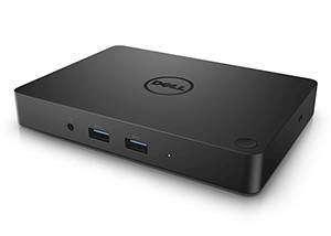 Dell WD15 Monitor Dock 4K with 180W Adapter, USB-C, (450-AEUO, 7FJ4J, 4W2HW),Black,Dual Display